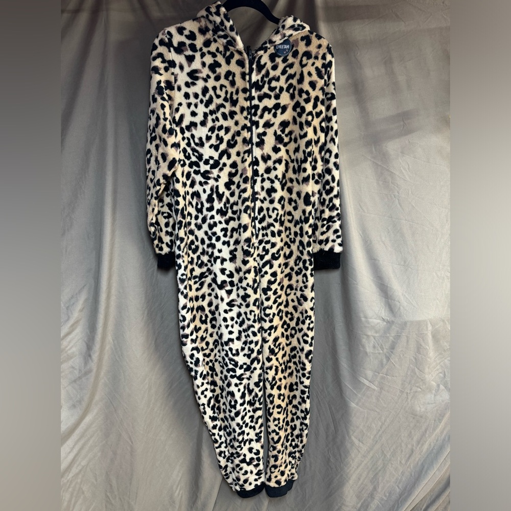 1 piece fuzzy pajamas